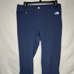 THE NORTH FACE Pants APEX Flight Series Women’s 8 Ski Hiking Soft Shell Blue